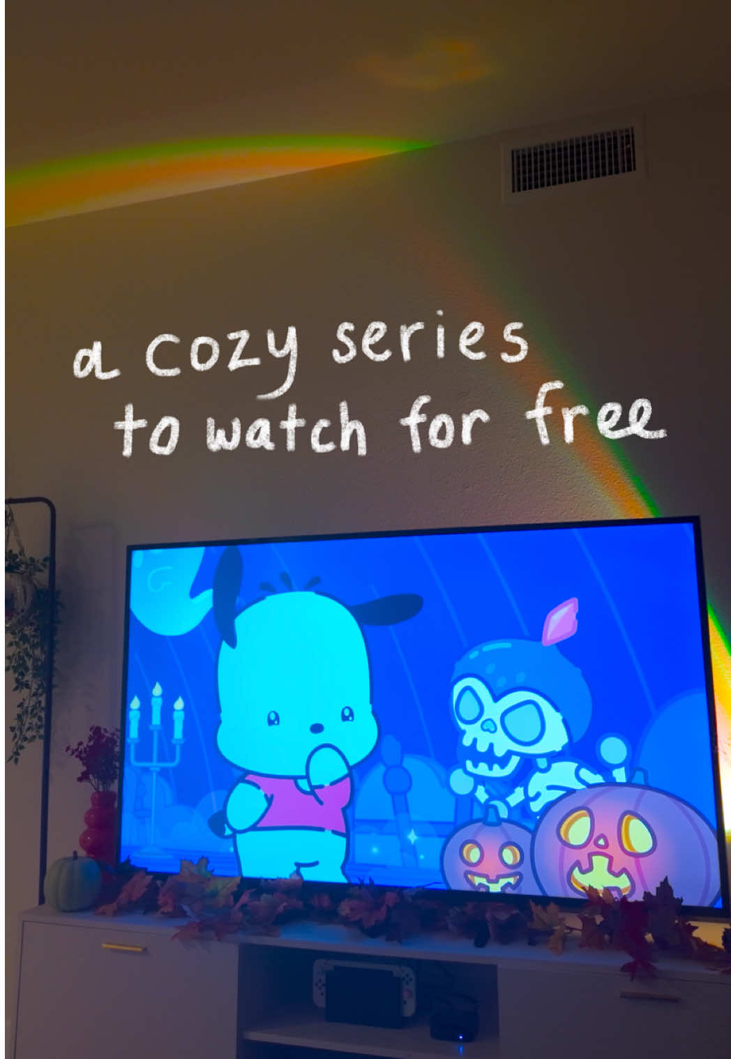 cozy fall girl 🤝 hello kitty and friends supercute adventures @Official Sanrio #sanriopartner childhood daydreams have become reality with this series. 😍 go watch the latest season on the @hellokitty and Friends YouTube channel and drop in the comments who your favorite character from the series is 💕