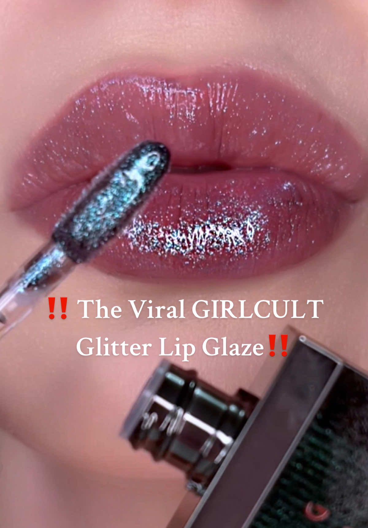 I love Girlcult makeup so much! This lip glaze is seriously the coolest lip gloss l've ever tried + it’s the perfect cool tone glitter lipgloss for goth and grunge looks. Girlcult cosmetics Amazing affordable quality and the shades are sooo good 🖤 #makeup #girlcult #makeupswatches #viralmakeup #foryoupage @Girlcult Official @Girlcult Cosmetics goth makeup, alt girl, cbeauty, viral, trending makeup, cool toned makeup, cool tone lipstick, lip swatches,  Tiktok shop, beauty tok, douyin makeup, Girlcult EyeShadow Palette, Girlcult Mirror lip glaze moisturizing non-stick, Girlcult Lipgloss Chameleon Dark Gothic Liptint Moisturizing Mirror Finish Long-Lasting Non-Stick Cup Halloween Style Makeup, Cool Toned Greige Neutral makeup Shades, alternative grunge, goth makeup, 