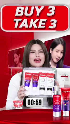 [BUY 2, FREE 2] Colgate Optic white purple toothpaste +colgate total charcoal toothpaste