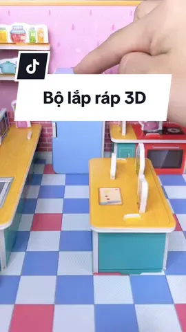 Bố mẹ nên mua cho con những bộ đồ chơi lắp ghép như thế này để giúp con tăng tính tập trung và sáng tạo #choechamnha #xuhuong #lapghepmohinh #mohinh3d #dochoitreem 