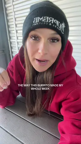 Half was just right tho I could have eaten the whole thing 🤪  @Brandy Nicole Walley  lunch date bestie adult friendships over 40 moms chicken burrito 