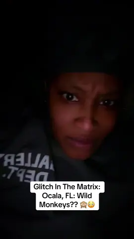 Bruh this is wild. #monkeys #ocala #florida #indigenous #timelineshift #timelinejump #glitchinthematrix 