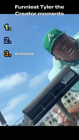 Tyler being Tyler 😂  #tylerthecreator #hiphop #funnymoments 
