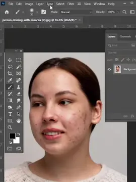 Skin retouch ကို Photoshop နဲ့အဆင့်ဆင့်ပြင်ပြထားတာလေး✨ how to skin retouch and Photoshop. #photoshoptricks #foryoupage  #photoshop #viral #LearnOnTikTok 