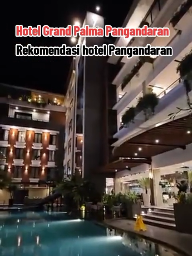 Rekomendasi hotel di Pangandaran, fasilitasnya lengkap! ✨ Liburan ke Pangandaran, tapi bingung cari hotel yang nyaman, dekat pantai, dan harga terjangkau? Grand Palma Pangandaran jawabannya! ✅ Lokasi strategis dekat Pantai Pangandaran ✅ Kamar nyaman & bersih ✅ Fasilitas lengkap: kolam renang, restoran, meeting room ✅ Cocok untuk liburan keluarga, pasangan, sampai trip bareng teman Bayangin pagi hari bangun dengan suara ombak & suasana pantai... 🏖️ Semua bisa kamu rasain di Grand Palma Pangandaran! Yuk, booking sekarang sebelum full booked! 📍 Klik di tag pin lokasi ✅ #grandpalmapangandaran #hotelpangandaran #penginapanpangandaran #staycationpangandaran #pangandaran 