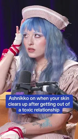 @ashnikko on the story behind “Skin Cleared” #ashnikko #skincare #acnetreatment #zachsangshow #fyp 