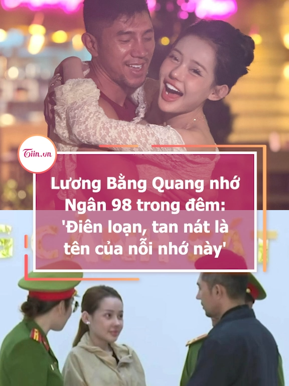 Lương Bằng Quang nhớ Ngân 98 trong đêm: 'Điên loạn, tan nát là tên của nỗi nhớ này' #tiinnews #ngan98 #luongbangquang