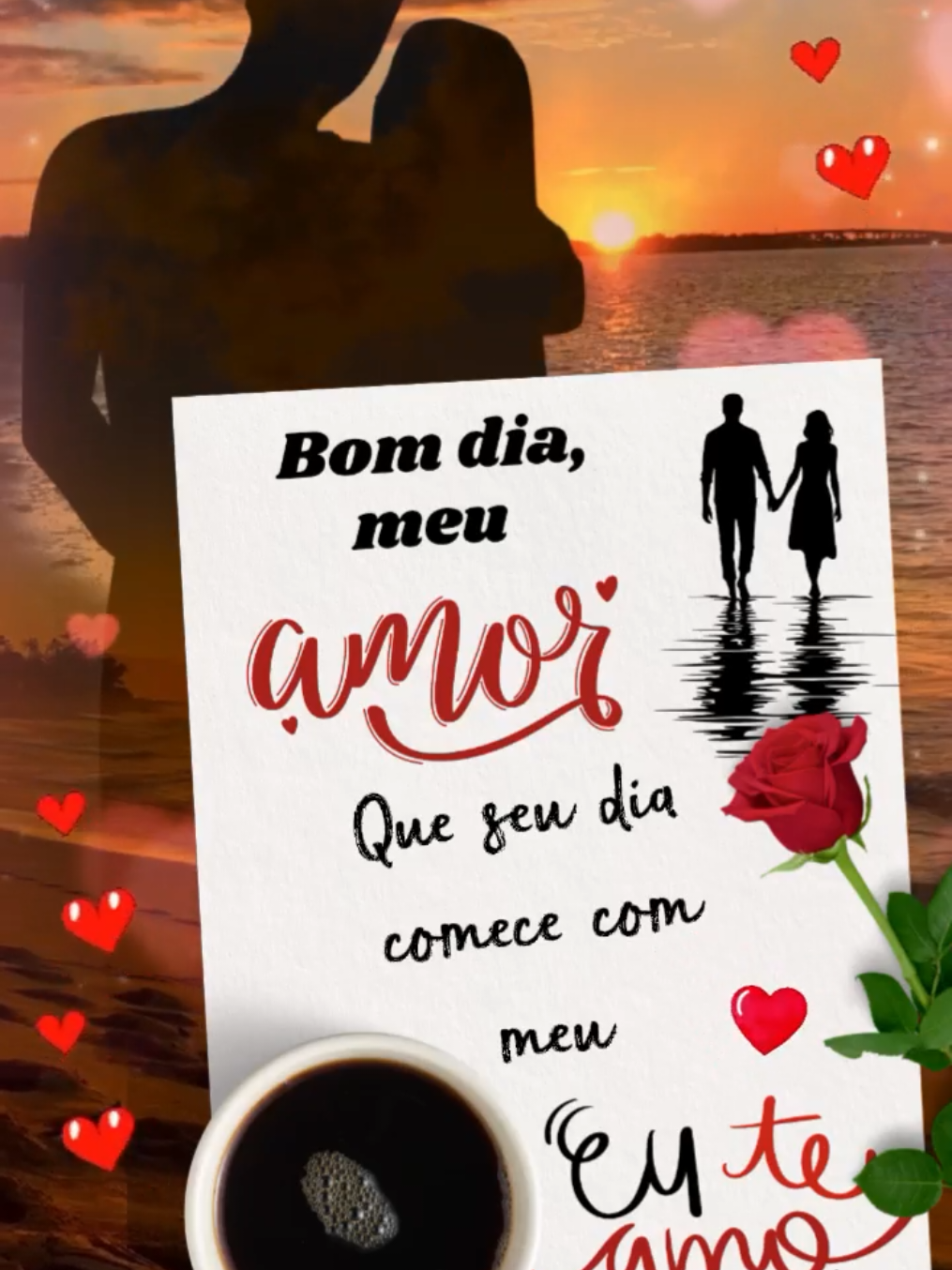Bom dia, meu amor!❤️☀️ #CapCut #bomdia #amor #teamo #casal 