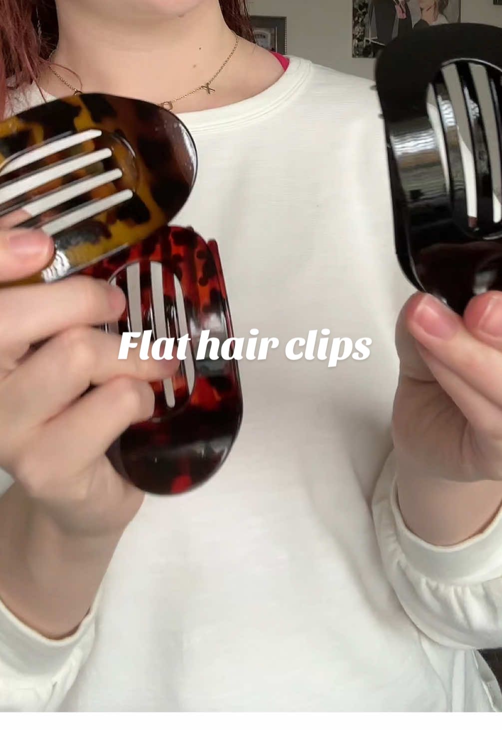 I was today years old when I learned about these  #flathairclip #hairclips 