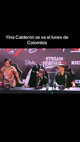 Yina Calderón se va el lunes de Colombia, para su nuevo reality en R.D. #yinacalderonoficial #andreavaldiri #streamfighters 