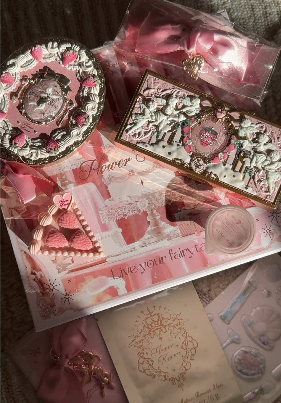 Flower Knows Enchanted Garden Set— a $101 value for almost 50% off!!! an AMAZING gift for the holidays 🤍🤍 #flowerknows #makeup #tiktokshopcreatorpicks #tiktokshopholidayhaul #tiktokshopblackfriday 