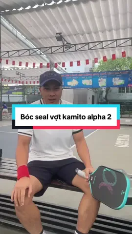 Bóc seal vợt mới kamito alpha 2 của lý hoàng nam #thanhpick #pickleball #votpickleball #kamitoalphav2 