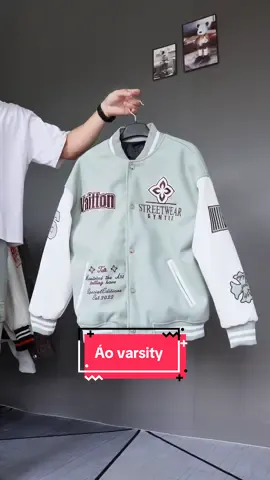 Áo varsity full hình thêu giá tầm trung #review #aokhoac #varsity #localbrand #syntee 