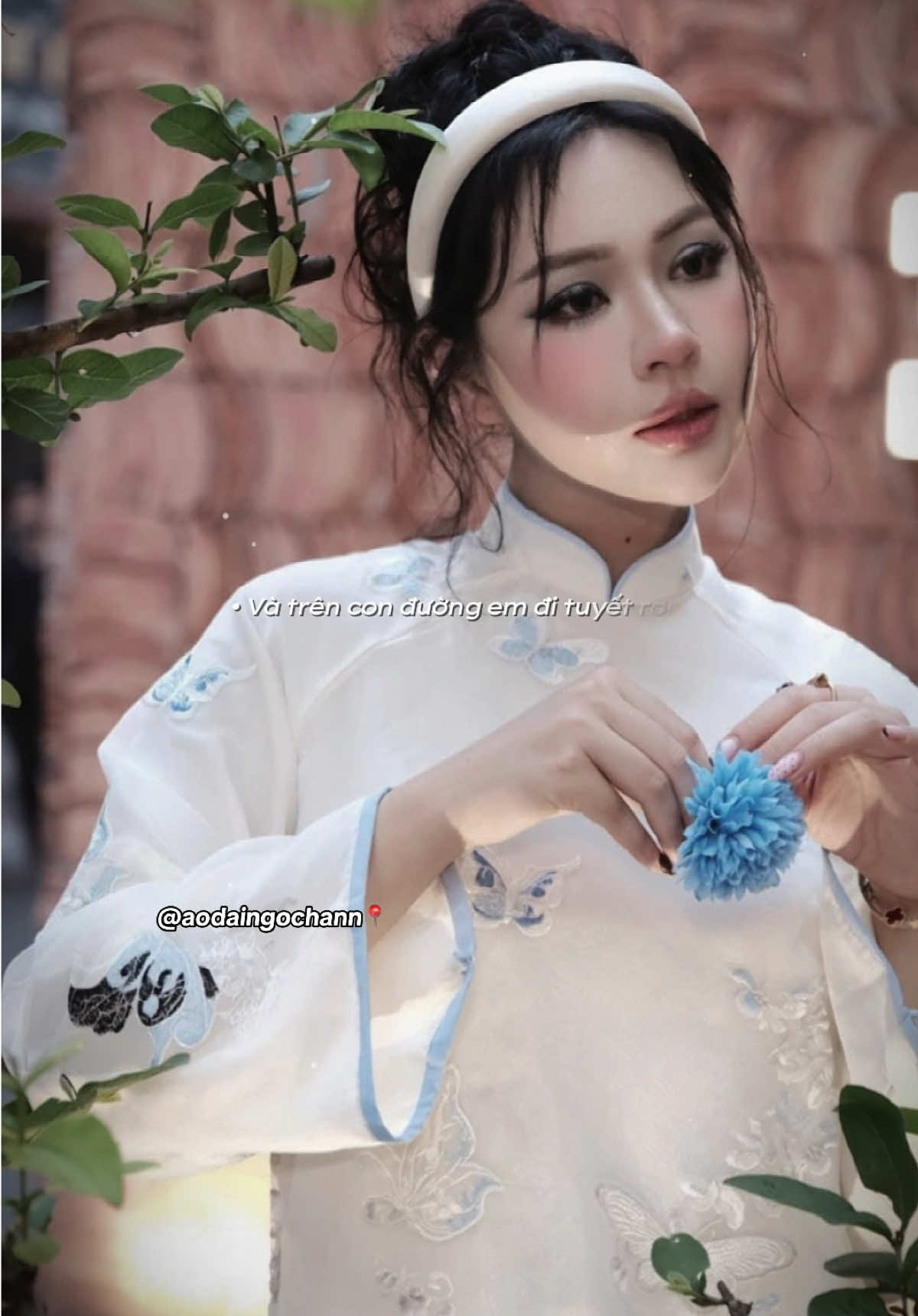 Áo Dài [Ngọc Hânn]- [Sẵn hàng HN]-Áo dài DIÊN PHÚC, cách tân dáng suông 4 tà tơ óng thêu bướm và hoa tinh tế, mặc cưới hỏi lễ Tết🧧🧧##áodaivietnam🇻🇳🌸🇯🇵##aodaitet##aodaithietkerieng##áodaivietnam##áodaithietke