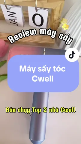 Máy sấy tóc giá hssv nhưng sấy rất khoẻ, nhanh khô tóc #review#maysaytoc#cwell #xuhuong#maysaytoccwell 