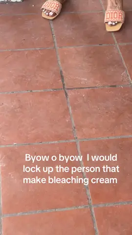 lol me go lock up the person that mak bleaching cream