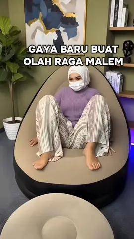 gaya baru buat olah raga malem, pakai kursi sofa minimalis #sofa #sofaminimalis #sofaminimalismodern #kursi #kursiminimalis 