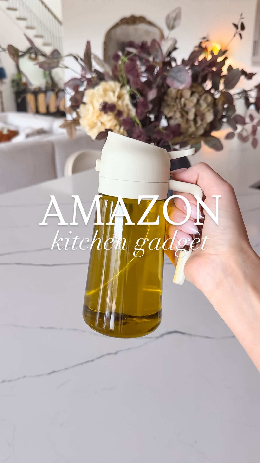 ✨Follow the link in our bio  ➡️ “AS SEEN IN VIDEOS 3” for the link to this oil bottle from Amazon that can pour AND spray!!! Helps you control the portion to use minimal oil when cooking! 👩🏻‍🍳💛 #amazonkitchen #amazonhome #amazongadget #kitchengadget #kitchengadgets     @Amazon @Amazon Influencer Program 