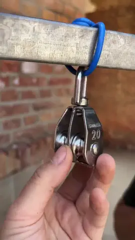 Ròng rọc kéo inox đơn, đôi, độ bền cao, chịu lực tốt #xuhuong #dodungtienich 