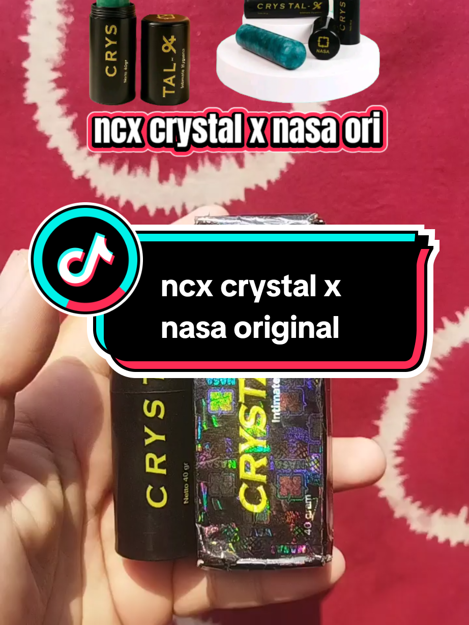ncx crystal x nasa original #ncx #crystalx #crystalxnasa #wibgajian 