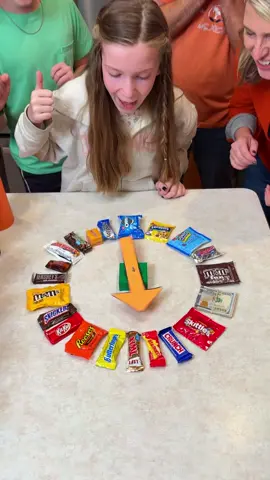 Ultimate Candy Spinner Game! 🍫 #game #family #candy #challenge #halloween 