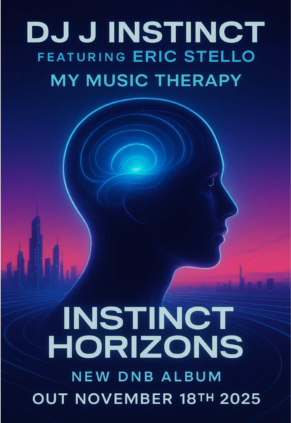 🎧 Dj J Instinct – Featuring Eric Stello – My Music Therapy From the upcoming album Instinct Horizons – Out November 18th, 2025 This track is for you. For everyone I’ve met on here who’s opened up about tough times, past pain, and the way my music mirrors their own journey — My Music Therapy is your anthem. Every tune I release is a reflection of my life: the highs, the heartbreaks, the bad choices, the love, the family, the lessons. I don’t make music for algorithms or charts — I make it for connection. I had someone tell me today that my page must be cheating because I’ve got 12k followers but over 30k views. Some tracks hit 100k plays and only 2k likes. To that I say: music is for everyone, not just followers. I upload, I wait, and your reactions blow me away. I don’t tap systems — I tap into emotion. And if you’re wondering how to grow your reach, here’s a tip: open your page to the world. Let people in. That’s how you build something real. To my 12k fans — you’re the reason I keep going. You’re the reason Instinct Horizons exists. Thank you for listening. Thank you for feeling. This is your music therapy too. If you ever struggling and need someone to talk I’m here, never struggle alone. #2025 #instinctdnb #ericstello #mymusictherapy #neverstrugglealone 