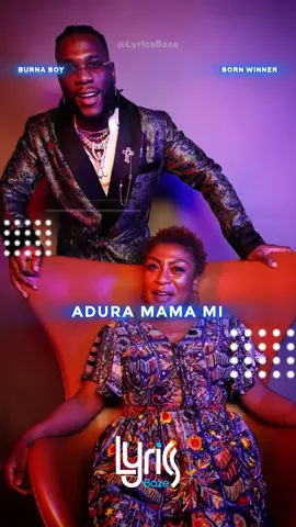 BURNA BOY - BORN WINNER (LYRICS VIDEO) #burnaboy #winner #nosignofweakness #goviral #peller 