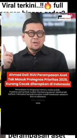 RUU perampasan aset di halang halangi anggota dewan dari praksi partai Golkar#Ahmafdoli #partaigolkar #ahmaddolirapatdewangebrakmeja #ahmaddoliviral #fyppppppppppppppppppppppp 