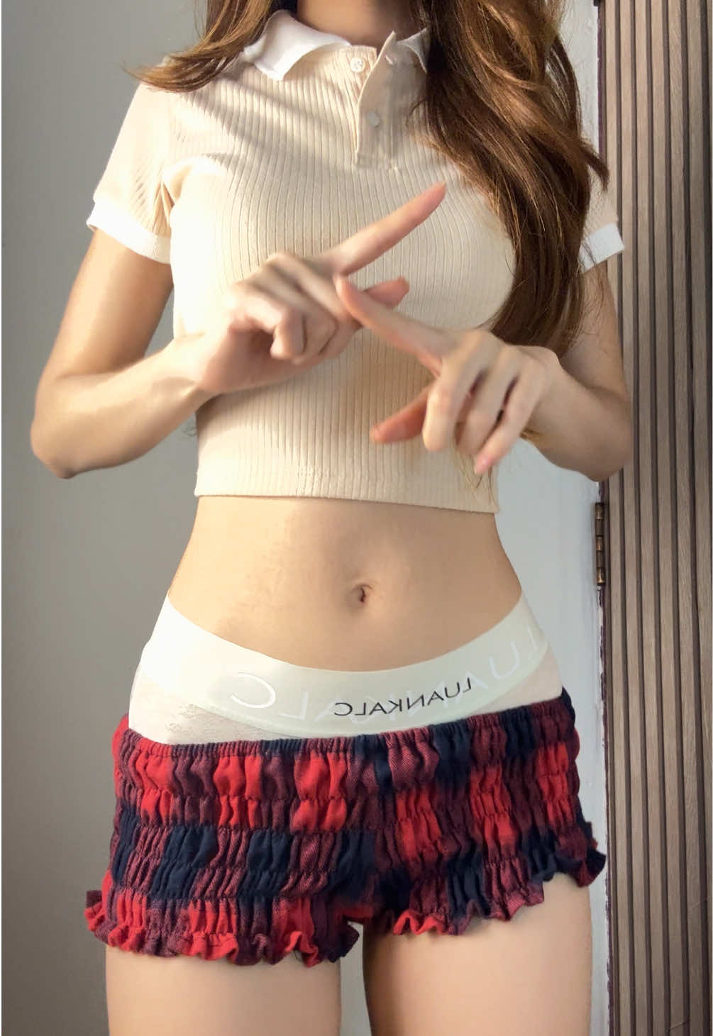 ❤️‍🔥#กางเกงขาสั้น #กางเกงขาสั้นเอวต่ํา #กางเกงเอวต่ํา 