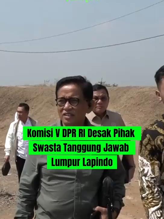 Komisi V DPR RI mendesak pihak swasta untuk bertanggung jawab atas lumpur Lapindo. #berita #dprri #beritatiktok #beritaviral #dpr #fyp