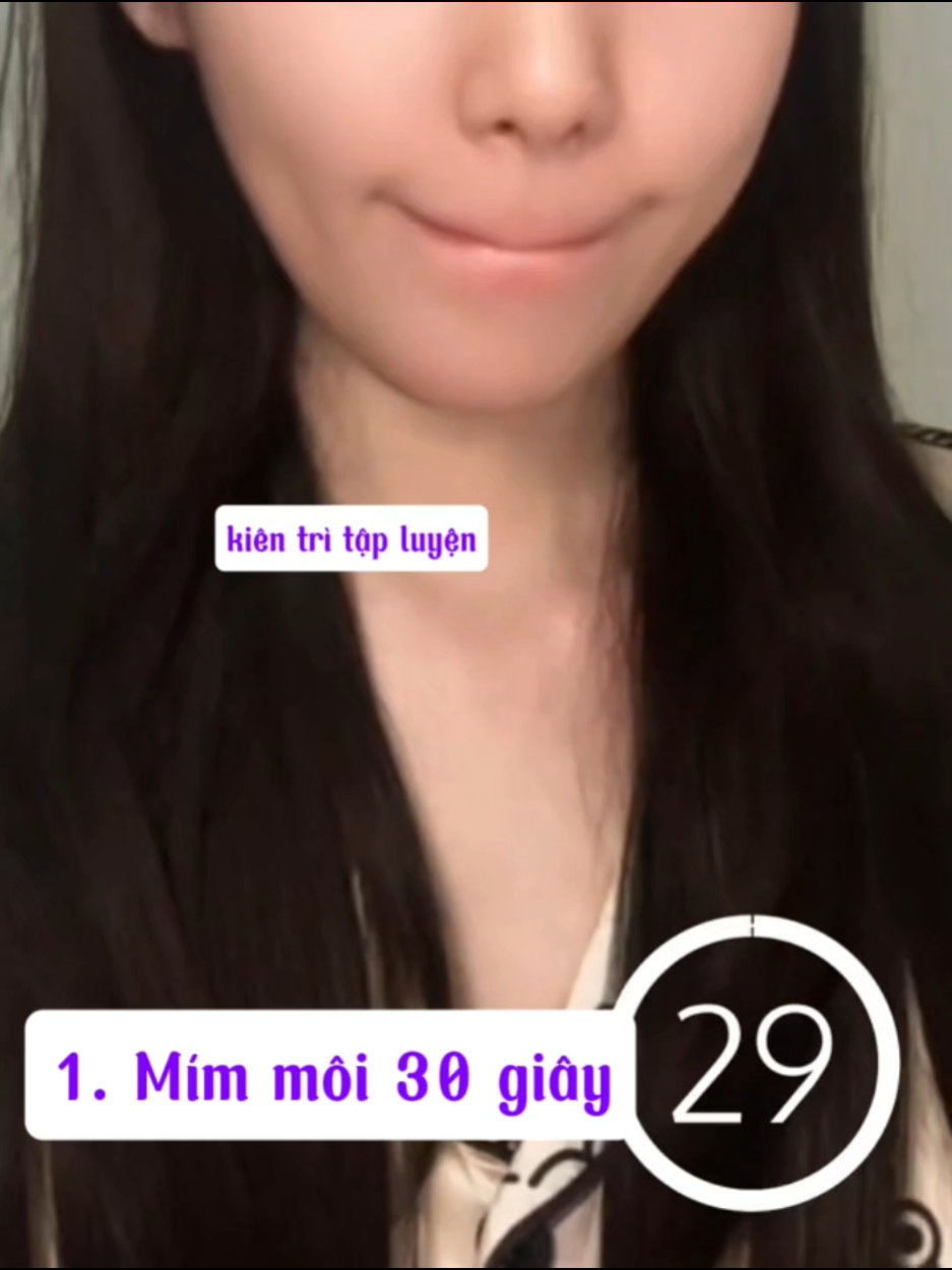 Mặt sẽ thon gọn hơn nếu bạn kiên trì tập luyện mỗi ngày #emxinh #lamdep   #beauty #viral #tiplamdep 