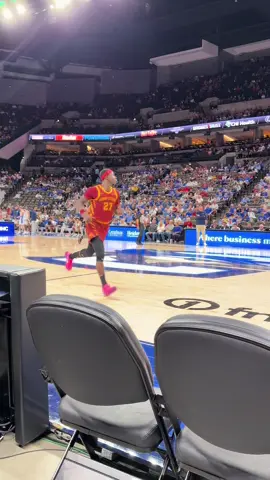 Killyan Toure with the basket vs. Creighton in tonight’s exhibition game. #iowastate #creighton #creightonbasketball #iowastatebasketball #gocyclones 