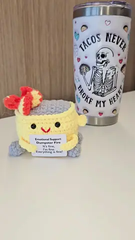 when you can laugh about the crap you go thru at work... it's a good day #emotional #support #dumpster #dumpsterfire #coworkers 