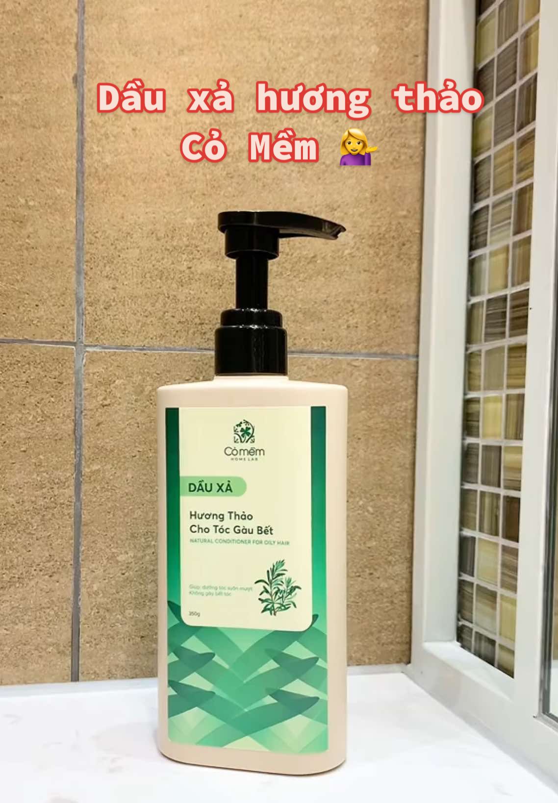 🆘Dành cho mái tóc nhiều gàu bết🛒🆙#dauxa #conditioner #comem #linhlan633 #reviewlamdep 