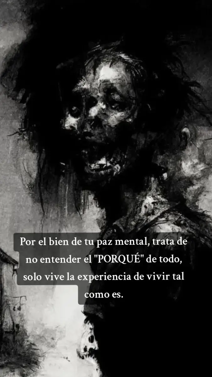 Buscar el porqué sucede todo nos genera ansiedad, vivir la experiencia y aceptar su propósito nos lleva a otro nivel.