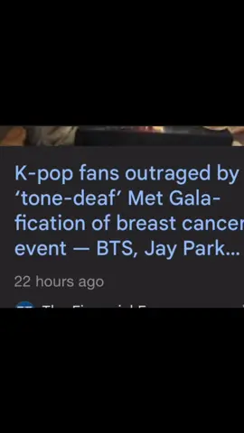 Jo yuri  KIIKI  I-DLE (Left Early)  Jhope, Taehyung & RM from BTS Kazuha & Chaewon from LE SSERAFIM  SullYoon & Haewon from NMIXX Yeji & Yuna from ITZY Soobin from TXT Æspa (NO NINGNING) Somi Taeyang from BIGBANG Wonyoung & Rei from IVE (Rei talk about it) Enhypen Bangchan & SeungMin (Left Early) All Day Project (No Annie) Hyoyeon from SNSD Illit (Minju & Wonhee Talk about it) An event about breast cancer in Korea with more than 40 guests and that only 3 Idols spoke publicly about it, it seems CRAZY. from a person who has an aunt survivor of breast cancer. And not even 2 or 3 people wore pink, only 1 actor. 