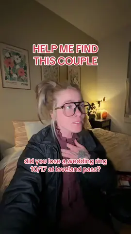 The ring does not look like it was laying at loveland pass for long - it looks brand new. If you know someone who got married 10/17 at loveland pass colorado or got photos there, i want to get this ring back to the couple it belongs to!! #lovelandpass #coloradoelopementphotographer #lovelandpasscolorado 