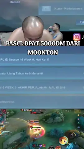 wduh pscl dpt dm dari moonton?,buset mana 50000 dm lagi bnyka bet 🗿 #pascolmania #ketuanagahitam #MLBB9TH #MLBB 