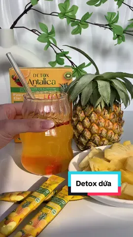 Chỉ cần bổ sung dứa bằng cách uống detox dứa Antalica, là cơ thể lúc nào cũng thơm nhẹ, dễ chịu tự nhiên luôn đó chị em #detoxduathom #antalica #lamdeptubentrong #xuhuongtiktok #taphoanhabi 