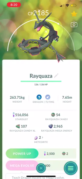 Might end up using the silver bottle cap #pokemongo #rayquaza #pokeomon #raidday #pogo
