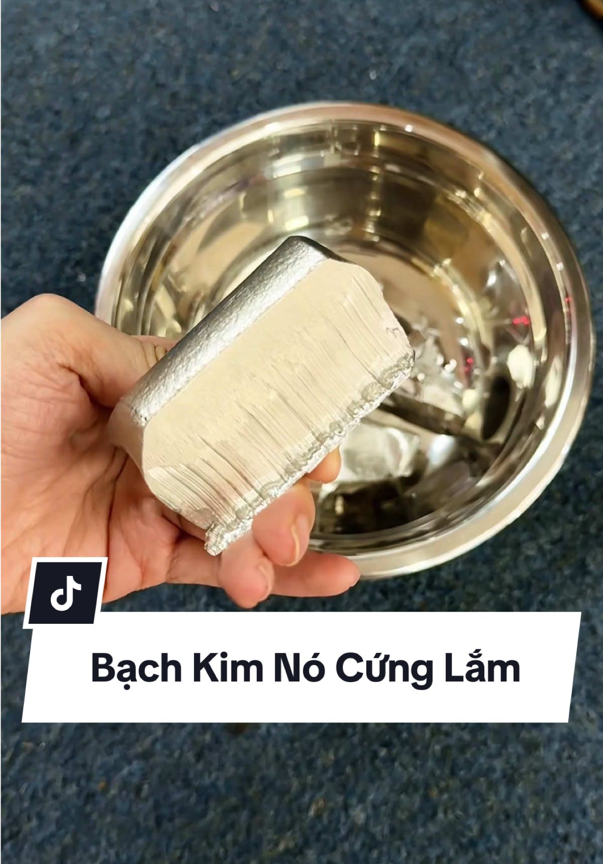 Bạch Kim Nó Cứng Lắm #xuongkhongto #jewelry #trangsuc #xuhuong #gold 