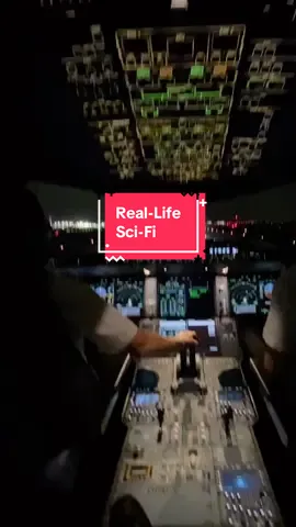 After hearing this track Init  from the new Tron soundtrack by Nine Inch Nails, I couldn’t help but picture that moment, rushing down a long international runway at night in an @airbus A350. The cockpit glows with a soft neon pulse, every instrument and switch alive with colour. Outside, the lights stretch into infinity, and as the thrust builds, the world outside becomes a blur of deep blue and gold. Inside, it feels almost unreal, like you’ve stepped straight into a scene from Tron. Sometimes I forget just how sci-fi this life really is. We sit inside carbon-fibre spacecraft that can cross oceans in a single night, guided by satellites orbiting the planet, surrounded by technology that once belonged only to the imagination. Flying the A350 through the night sky feels like living inside the future, proof that the dreams we once watched on screen are now quietly, beautifully, part of my everyday life.  I’ve just finished writing an article for @simpleflyingnews News about how to become a pilot, and this is my accompanying piece of inspiration. #tron #init #nin #nineinchnails #tesla