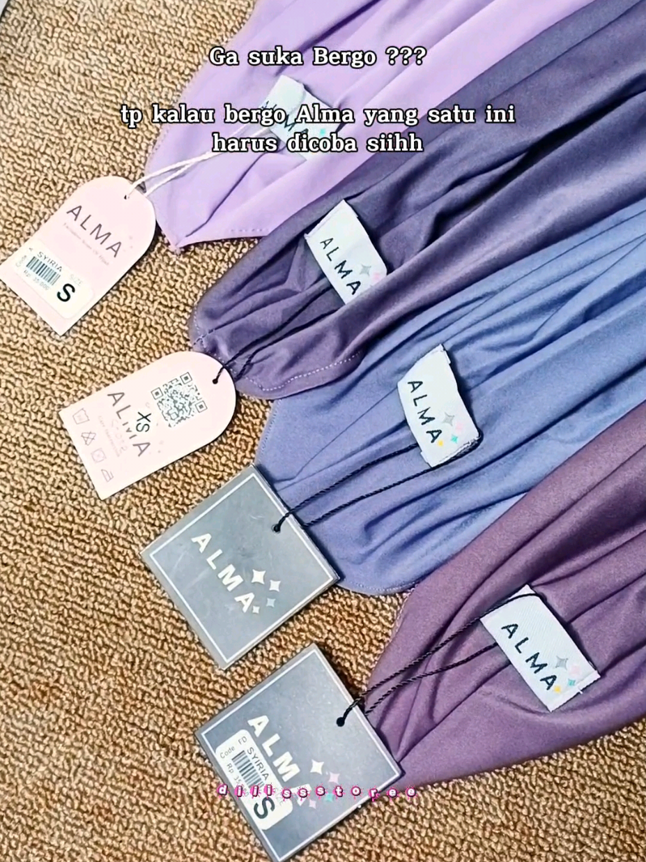Bergo Alma selain harganya terjangkau dia juga punya bahan yang lembut dari Jersey loh 😍 tunggu apalgi yukkk gaskeunn cekout, mumpung promo ambyar..🔥🔥 #bergoalma #alma #bergohijab #bergoinstan #promoseruweekend 