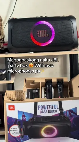 Solid ung tunog mga boss👍 #jbl #jblspeaker #jblpartybox #bluetoothspeaker #wishgranted 