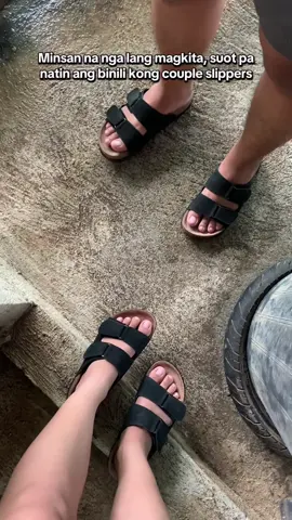 Aray ko #coupleslippers #unisexslippers #twostrapsandals #fyp 