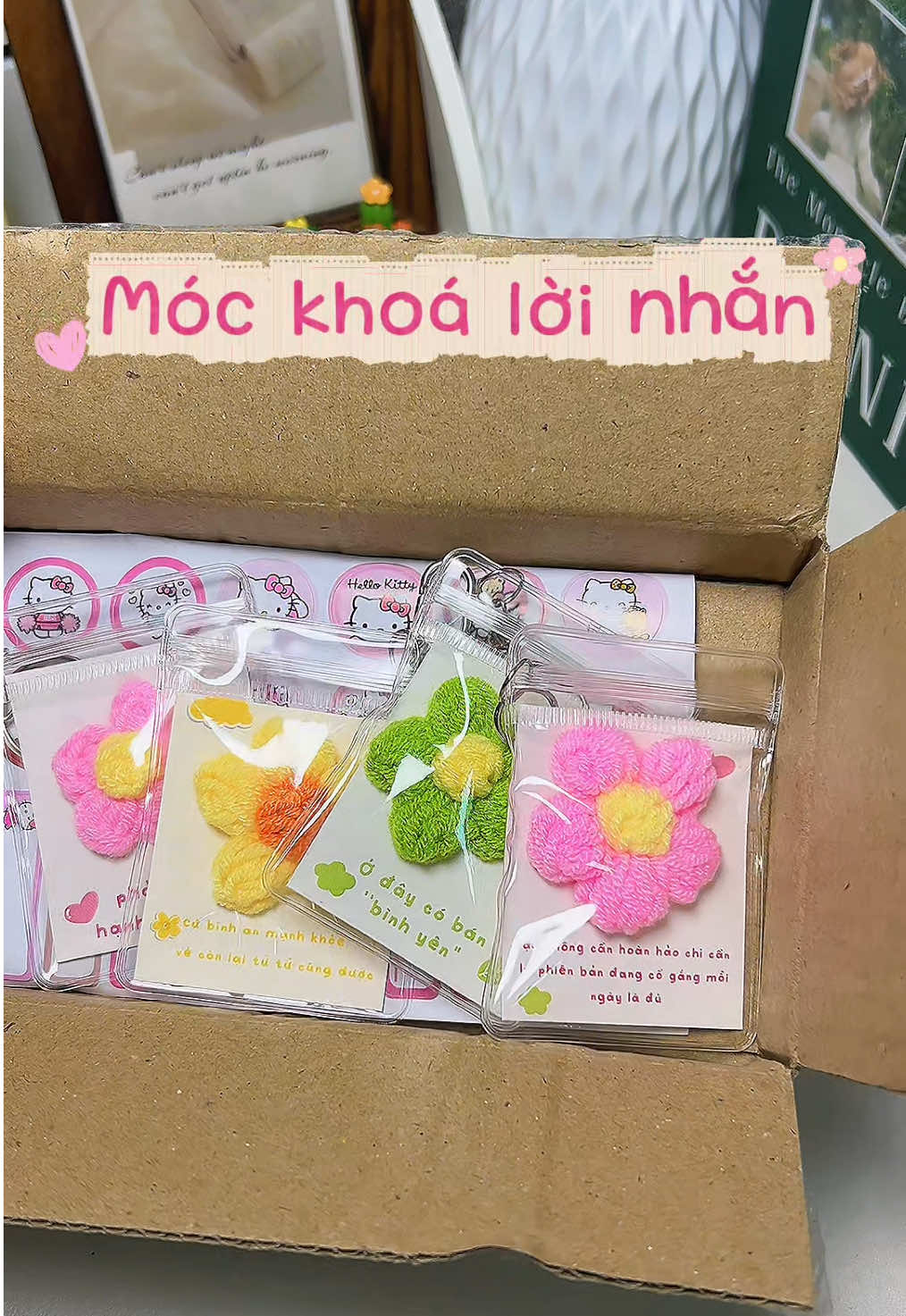 Móc khoá lời nhắn ý nghĩa #mockhoa #mockhoaloinhan #móckhoa #phukien 