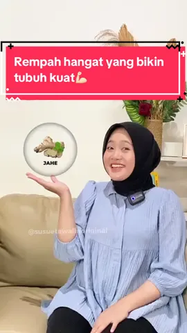 Sekarang udah tau kan manfaat jahe buat tulang sendi!🤩 Yuk share vt ini dan follow untuk info menarik lainnya. #etawalin #etawalinoriginal #jahe #asamurat #EL29_10U 