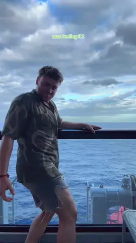 loving this cruise down but why do I feel like I been at boot camp yall my goodness I am tired !! #cruise #travel #virginvoyages #ValiantLady 