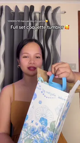 accckkk so pretty 😍 #tumbler #waterbottle #coquette #coquetteaesthetic #gift 