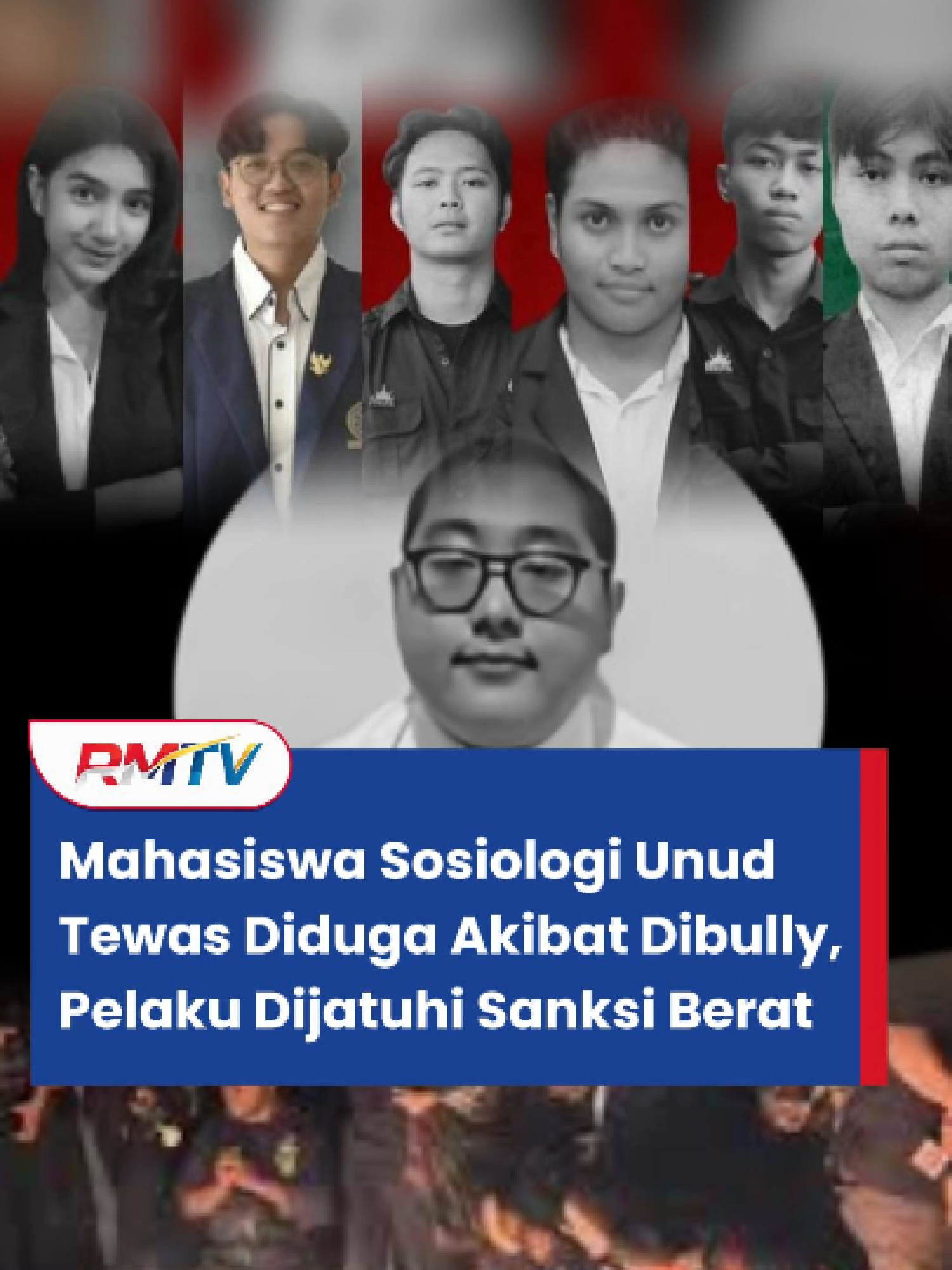 Mahasiswa Sosiologi Unud Tewas Diduga Akibat Dibully, Pelaku Dijatuhi Sanksi Berat Tragedi menimpa Timothy Anugerah Saputra (TAS), mahasiswa Sosiologi Universitas Udayana (Unud), yang mengakhiri hidupnya dengan melompat dari lantai dua gedung FISIP di Denpasar, Bali, pada Rabu (15/10/2025) pagi. TAS disebut menjadi korban perundungan oleh rekan-rekannya di kampus. Setelah kejadian ini, beredar tangkapan layar percakapan WhatsApp yang memperlihatkan dugaan perundungan terhadap TAS, di mana korban disamakan dengan konten kreator Kekeyi. Fakta tersebut membuat pihak kampus menjatuhkan sanksi tegas kepada pelaku bullying, yaitu tidak diluluskan dalam semua mata kuliah semester berjalan. Selain itu, para pelaku juga diwajibkan membuat video permintaan maaf dan surat pernyataan tertulis sebagai bentuk tanggung jawab moral. Pihak kampus menegaskan langkah ini bukan sekadar hukuman, tetapi juga upaya pembelajaran agar mahasiswa lebih berempati dan bertanggung jawab. Kampus Unud turut menyampaikan belasungkawa dan berkomitmen memperkuat layanan konseling dan kesehatan mental mahasiswa di lingkungan kampus agar tragedi serupa tidak terulang. #TimothyAnugerahSaputra #MahasiswaUnud #KasusBullyingKampus #StopPerundungan #UnudBerduka #FISIPUnud #JusticeForTimothy #SaveMahasiswa #AntiBullying #KampusAman #SanksiPelakuBullying #KekerasanPsikologis #MahasiswaBerprestasi #MentalHealthAwareness #KonselingKampus #SuicideAwareness #DukaUnud #TribunBali #ViralBali #BeritaTerkini #BullyingHarusBerhenti #UnudViral #FISIPBali #StopBullyingIndonesia #EmpatiDiKampus #KampusPeduli #SatgasPPKUnud #BeritaViralHariIni #ViralTikTok #TrendingBali